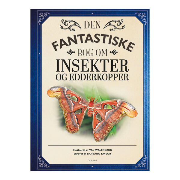 Bog.-Fantastiske-bog-om-Insekter og edderkopper.-Forlaget-Carlsen