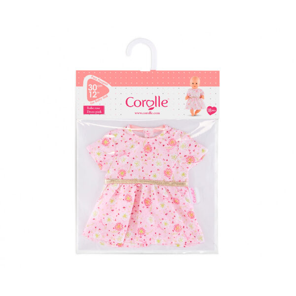 Corolle-kjole-Dress-Pink-30-cm-3