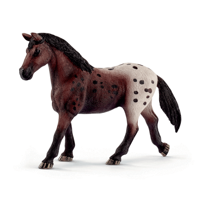 13861.-Prikket-hest-i-to-farver