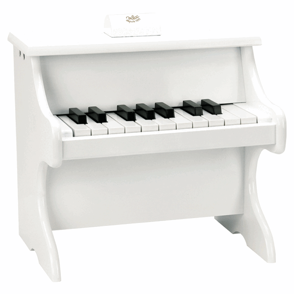 Vilac-klaver-hvidt