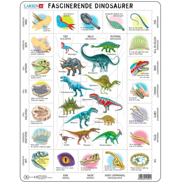 Larsen-Puslespil-Fascinerende-dinosaurer