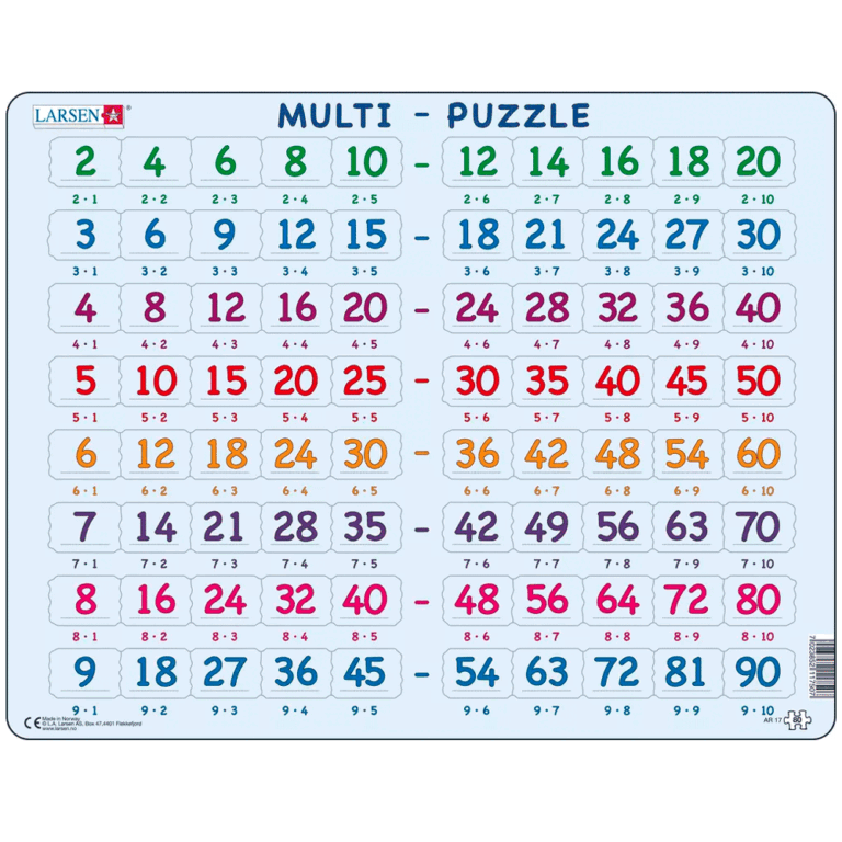 Larsen-Puslespil-Multi-Puzzle