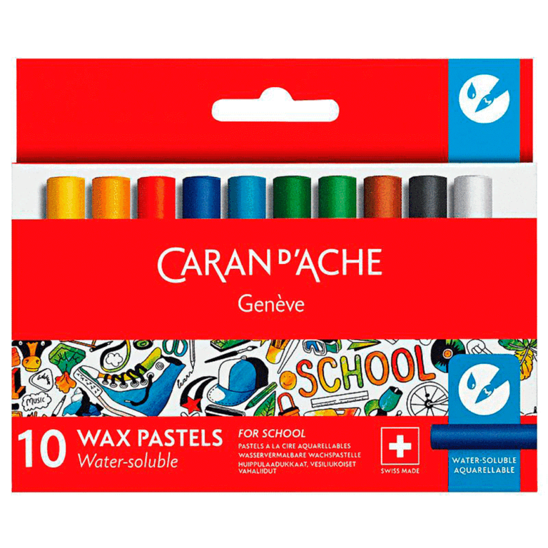 Caran-Dache-Wax-Pastels-10-stk.