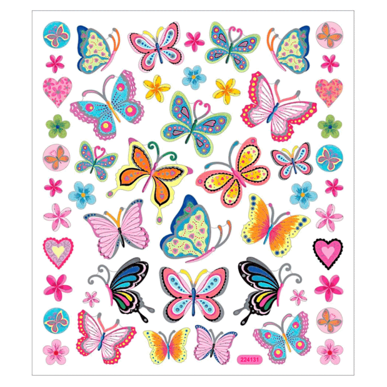 CC-Stickers-sommerfugle