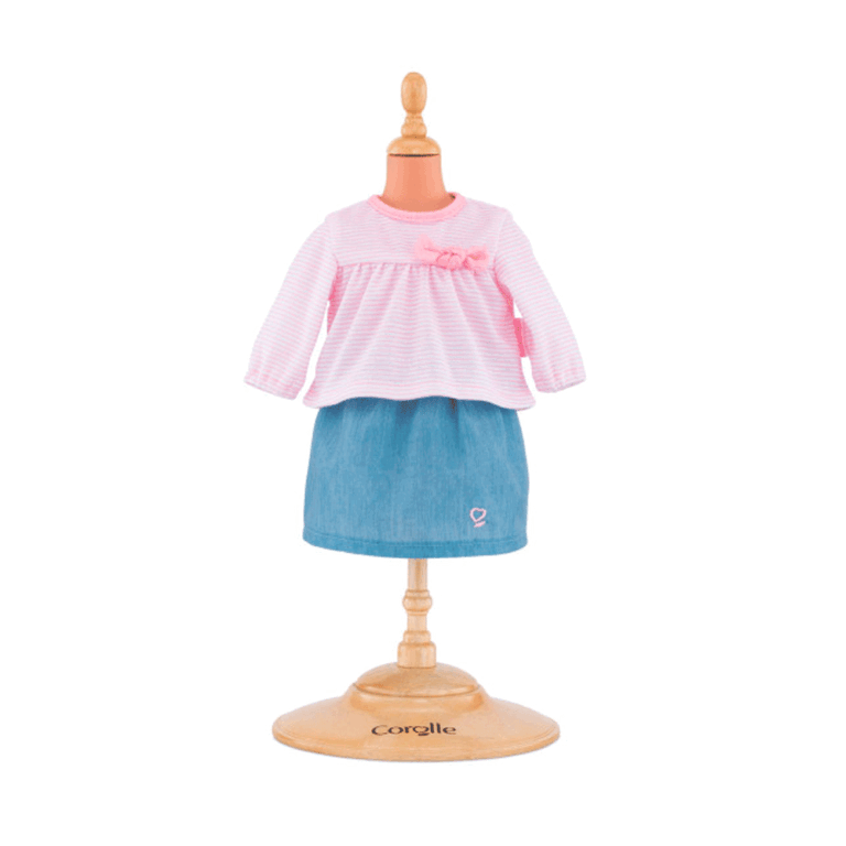 Corolle-dukketoej-36-cm-blouse-skirt