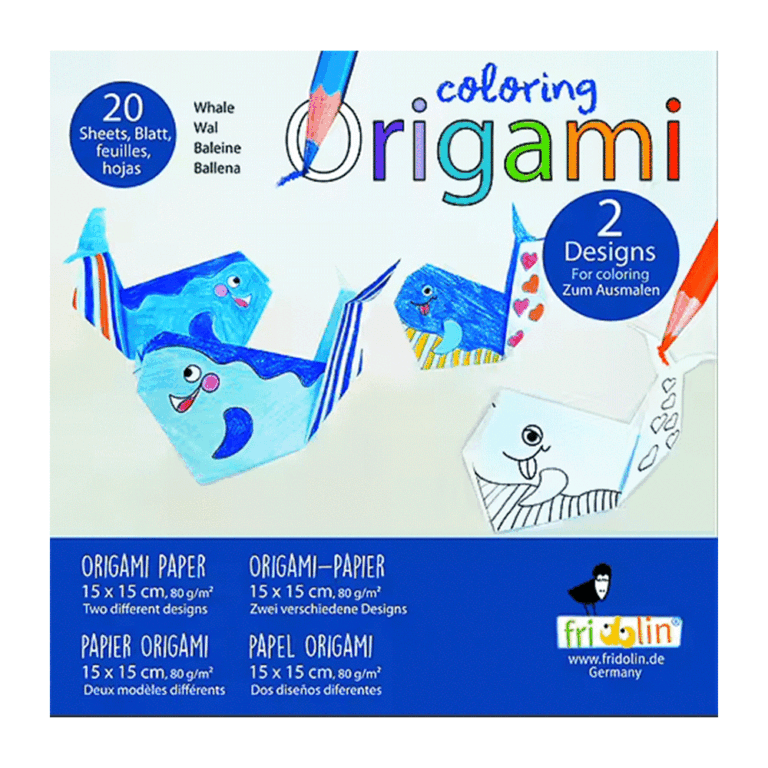 Coloring-origami-hval