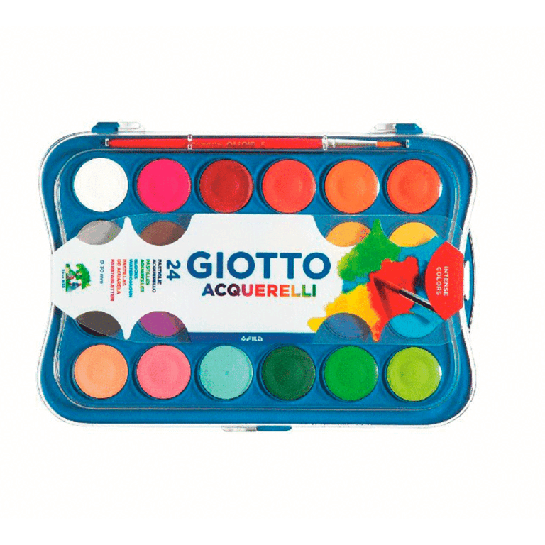 Giotto-vandfarve-24-farver